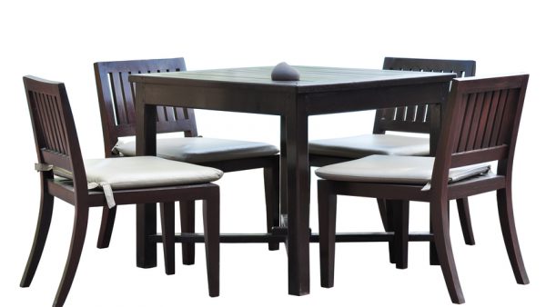 Dining furniture with clipping path
